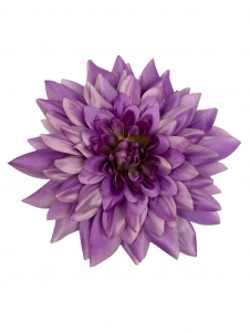 Dalia główka 28 cm kwiat XXL fioletowa