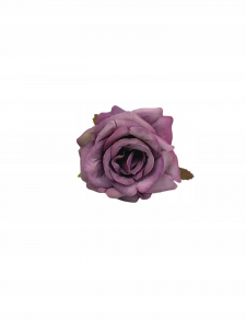 Róża główka 6 cm fioletowa