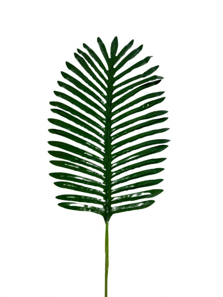 Liść palmy DUŻY 75 cm zielony