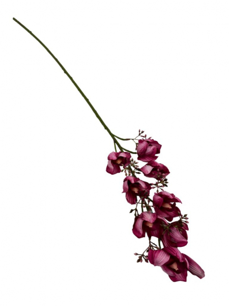 Orchidea gałązka 78 cm ciemny róż