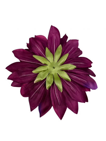 Dalia główka 28 cm kwiat XXL purpurowa