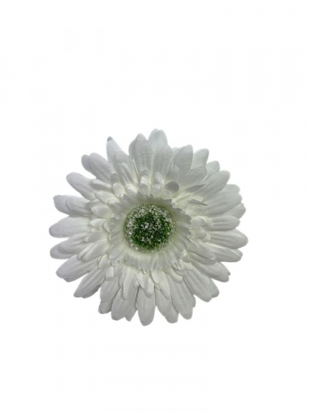 Gerbera gałązka 49 cm biała