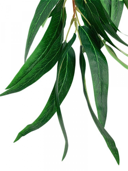 Liście oliwki gałązka 70 cm zielone