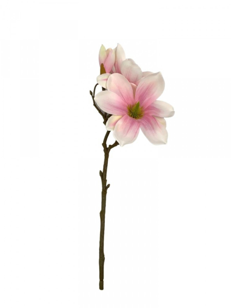 Magnolia gałązka 40 cm jasny różowy